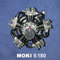 Четырехтактный двигатель Moki S180